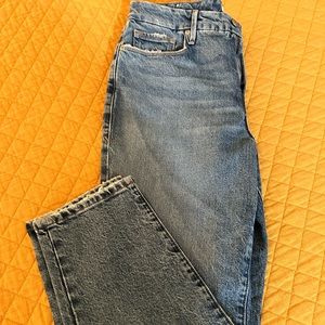 Brand new with tags Good American high waist girlfriend jeans
